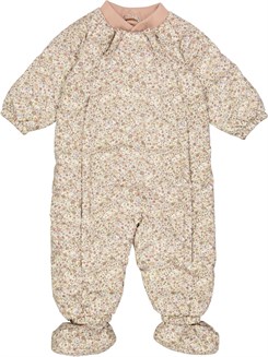 Wheat Summer Puffer baby suit Nunu - Summer flowers
